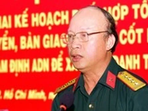 TP.HCM đưa 7.104 mẫu hài cốt liệt sĩ ra Hà Nội bằng máy bay quân sự