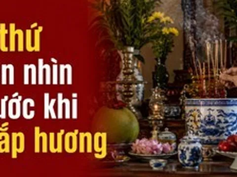 3 thứ nên nhìn trước khi thắp hương