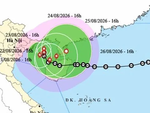Bão số 4 chính thức hình thành, di chuyển 'nhúc nhích', liên tục đổi hướng