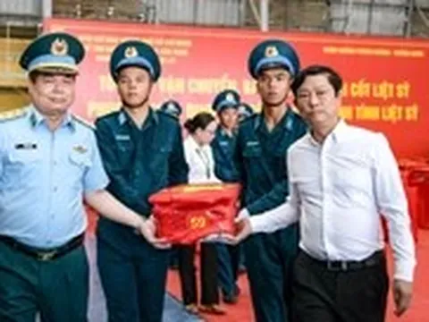 7.104 mẫu sinh phẩm hài cốt liệt sĩ từ TP.HCM đã tới Hà Nội