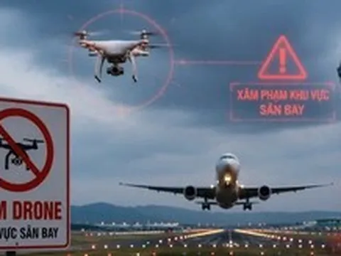 Làm sao ngăn drone, diều uy hiếp sân bay nằm giữa đô thị đông đúc?