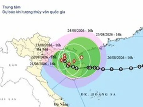 Tin bão mới nhất: Bão số 4 gây mưa to, hoạt động mạnh trên khu vực Vịnh Bắc Bộ
