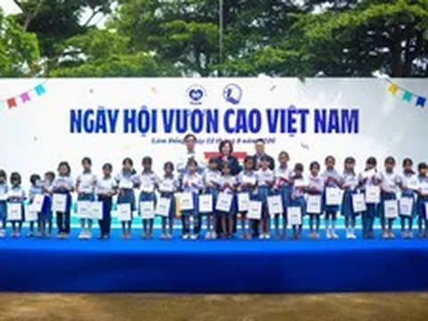Hơn 500 học sinh vùng cao Lâm Đồng cùng Vinamilk tham gia ngày hội Vươn cao Việt Nam