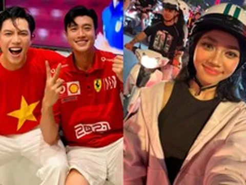 Dàn sao sau chiến thắng của đội tuyển Việt Nam: Tiểu Vy đính chính gấp, Mỹ Tâm vỡ oà, 1 nàng hậu xuống phố!