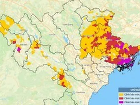 9 tỉnh miền Bắc nguy cơ lũ quét và sạt lở, khả năng xuất hiện lũ trên báo động 3
