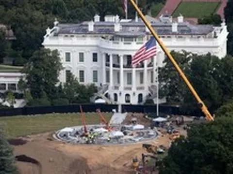 Hé lộ hầm trú ẩn dưới Nhà Trắng, bất lợi cho dự án phòng khiêu vũ của ông Trump