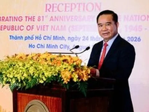 TP.HCM tổ chức tiệc chiêu đãi Quốc khánh: 'Sự nghiệp làm nên bởi chữ Đồng'