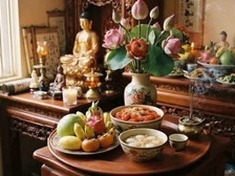 Mâm lễ cúng rằm tháng 7 âm lịch đầy đủ gồm những gì?