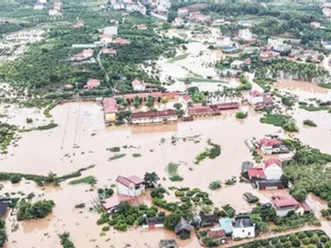 Hình ảnh nhiều nơi ở Bắc Ninh, Hải Phòng ngập sâu, bị chia cắt