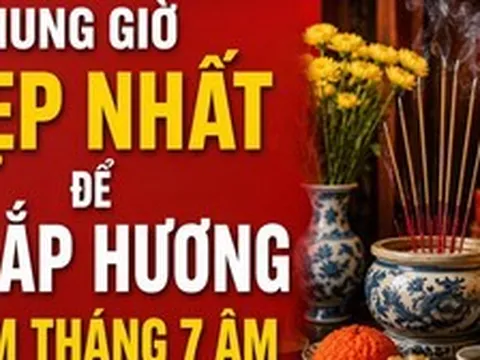 Ngày mai là Rằm tháng 7: Khung giờ đẹp nhất để thắp hương