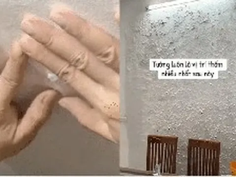 Nhà mới xây 2 năm đã loang lổ vì mưa kéo dài: Vì sao càng đục tường trát lại càng khó hết thấm?
