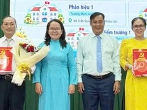 Phường Nhiêu Lộc sắp xếp 15 trường thành 5 trường công lập mới