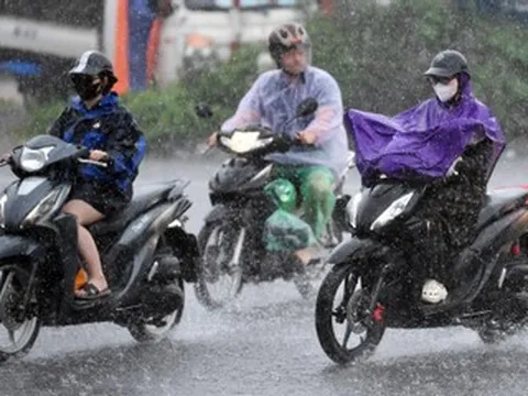 Vùng áp thấp từ bão số 4 Narra đang tan, miền Bắc sắp đón đợt mưa lớn mới
