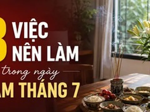 3 việc nên làm trong ngày Rằm tháng 7