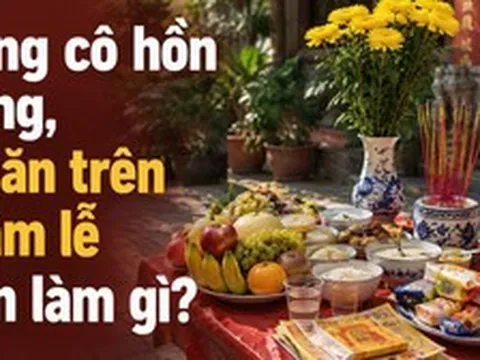 Cúng cô hồn Rằm tháng 7 xong, đồ ăn trên mâm lễ nên làm gì?