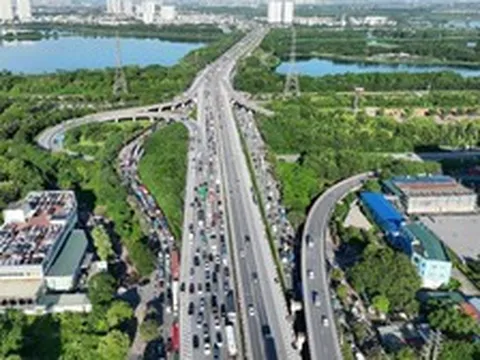 Dự kiến phân luồng xe đi ngược chiều tránh ùn tắc trên cao tốc Pháp Vân - Cao Bồ