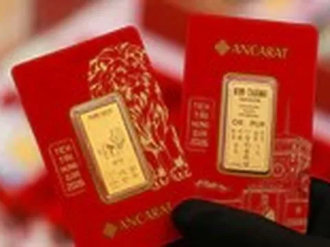 Sau 10 ngày tăng, giá vàng thế giới giảm trở lại