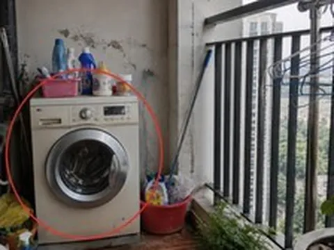 5 lời khuyên cho gia đình đang đặt máy giặt ngoài ban công