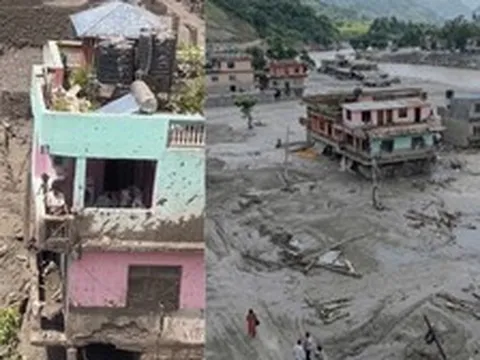 Căn nhà 2 tầng giúp 3 người thoát 'cửa tử' giữa trận lũ quét kinh hoàng Nepal