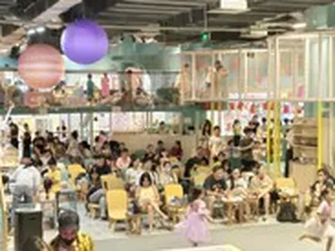 Lễ 2-9: Khu vui chơi trẻ em ở các trung tâm thương mại TP.HCM 'hốt bạc'