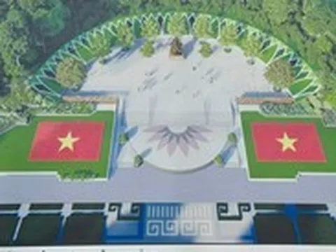 Khánh thành tượng đài 'Bác Hồ với ngày hội non sông' ở Đền Hùng ngày 19-9