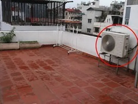 Lời khuyên cho những gia đình không che chắn cục nóng điều hòa