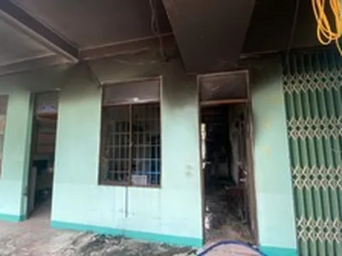 Cháy trường tiểu học ở Quảng Ngãi, một phó hiệu trưởng tử vong