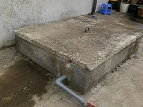 Bao lâu nên vệ sinh bể nước xi măng một lần?