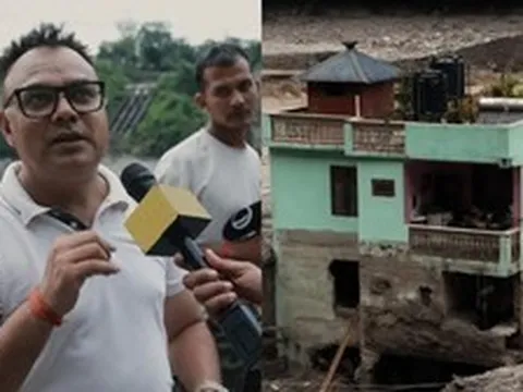 Căn nhà xanh 40 năm tuổi ở Nepal đã sống sót qua trận lũ lớn như thế nào? Chủ nhà kể lại những gì xảy ra khi nước lũ ập đến