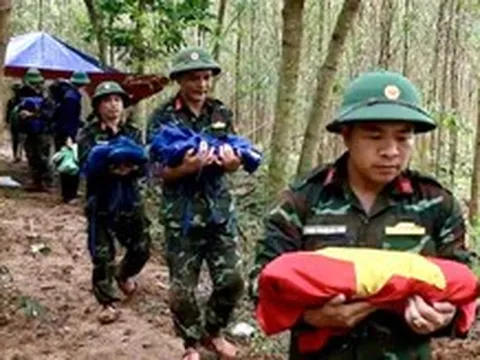 Phát hiện 27 hài cốt liệt sĩ, trong đó có 5 mộ tập thể tại Thành cổ Quảng Trị trong một tháng