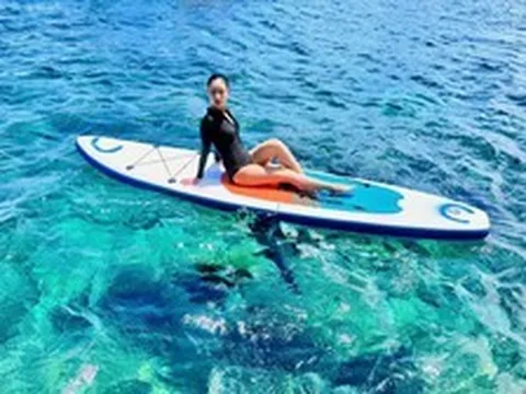 Đẹp mê hồn hồ đá vô cực ở Cù Lao Mái Nhà