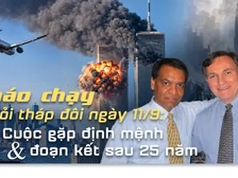 Tháo chạy khỏi tháp đôi ngày 11/9: Cuộc gặp định mệnh và đoạn kết sau 25 năm