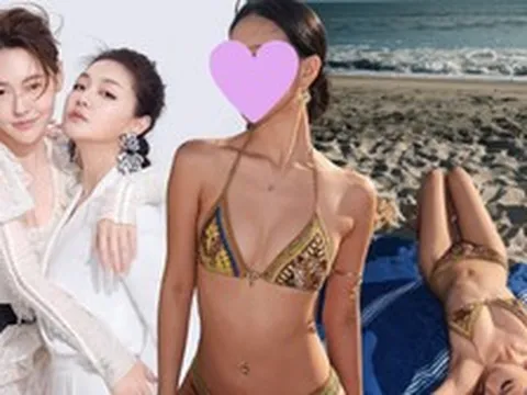 Cháu gái Từ Hy Viên "vịt hóa thiên nga": Tuổi 20 sexy táo bạo, diện bikini khoe body "đốt mắt"