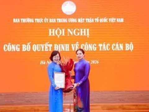 Bổ nhiệm Thư ký Chủ tịch Ủy ban Trung ương Mặt trận Tổ quốc Việt Nam