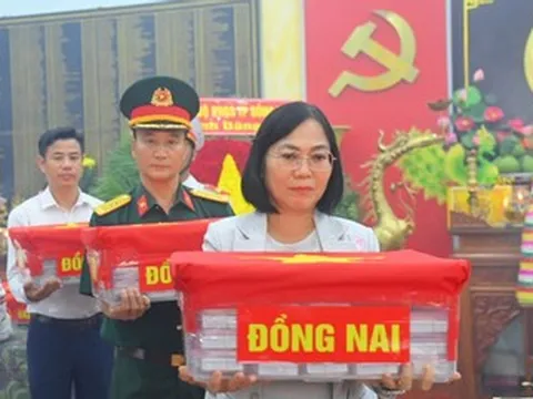 Đồng Nai bàn giao 4.618 mẫu hài cốt liệt sĩ để giám định ADN
