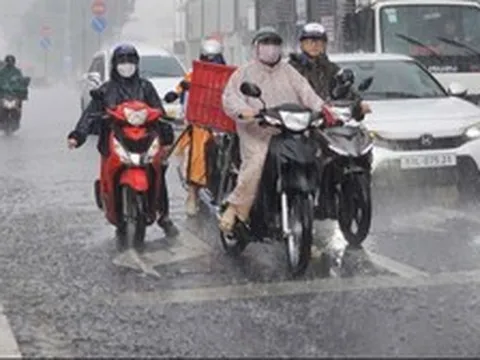 Miền Bắc sắp có mưa to đến rất to trong 4 ngày liên tiếp