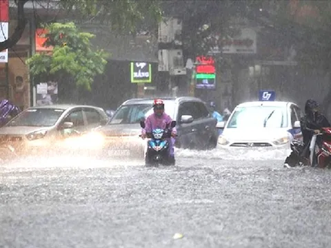Mưa to sắp trút xuống 5 tỉnh, thành, có nơi vượt 200mm