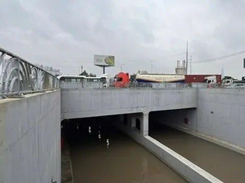 Thông tin mới vụ hầm chui 340 tỷ đồng ở nút giao An Phú biến thành 'bể nước'