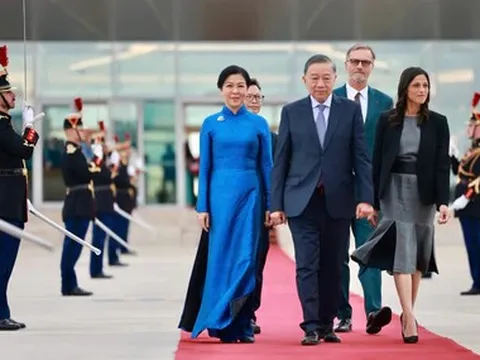 Tổng Bí thư, Chủ tịch nước Tô Lâm và Phu nhân kết thúc tốt đẹp chuyến thăm Pháp