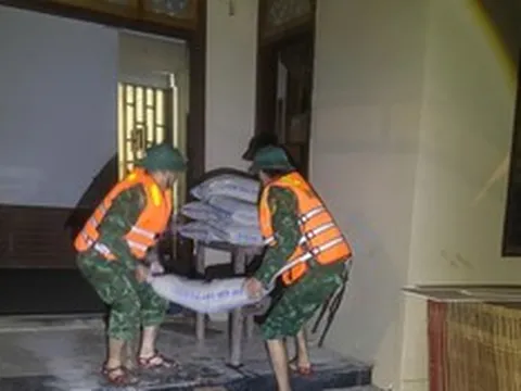 Quảng Trị khẩn trương di dời dân trong đêm trước nguy cơ mưa lũ dồn dập