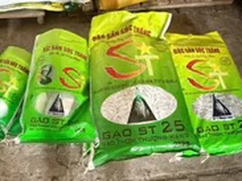Công an khởi tố hình sự vụ gạo ST25 giả ở An Giang