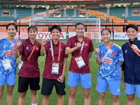 Đội tuyển nữ Việt Nam hoàn thiện lối chơi trước trận ra quân Asiad 20