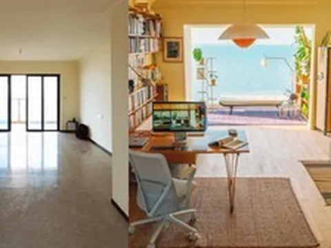 Thanh niên 32 tuổi không mua nhà thành phố, thuê dài hạn căn nhà 4 phòng ngủ view biển để ở