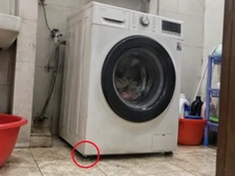 Cách đơn giản khiến máy giặt bớt rung lắc