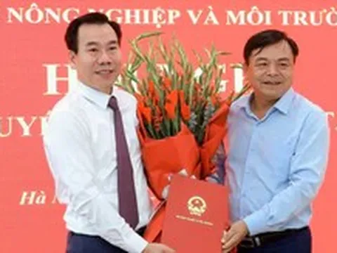 TS Dương Đức Huy nhậm chức Cục trưởng Cục Trồng trọt và Bảo vệ thực vật