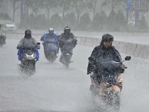 Dự báo thời tiết 16/9/2026: Nhiều nơi có mưa to, đề phòng lốc, sét và gió giật mạnh
