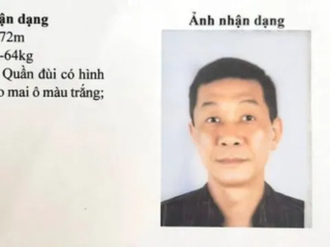 Người đàn ông mất tích 19 ngày, công an nêu đặc điểm nhận dạng