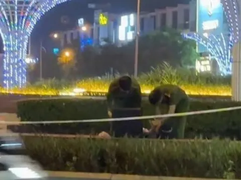 Phát hiện thi thể nam thanh niên tại vòng xoay khu đô thị lấn biển Phú Cường