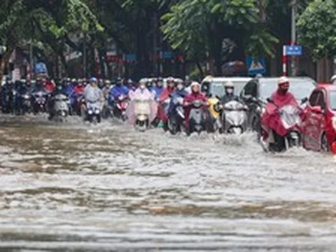 Dự báo thời tiết Hà Nội hôm nay 17/9: Mưa lớn tiếp diễn, đề phòng ngập lụt