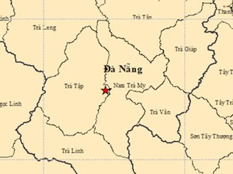 Đà Nẵng ghi nhận 3 trận động đất liên tiếp trong sáng nay